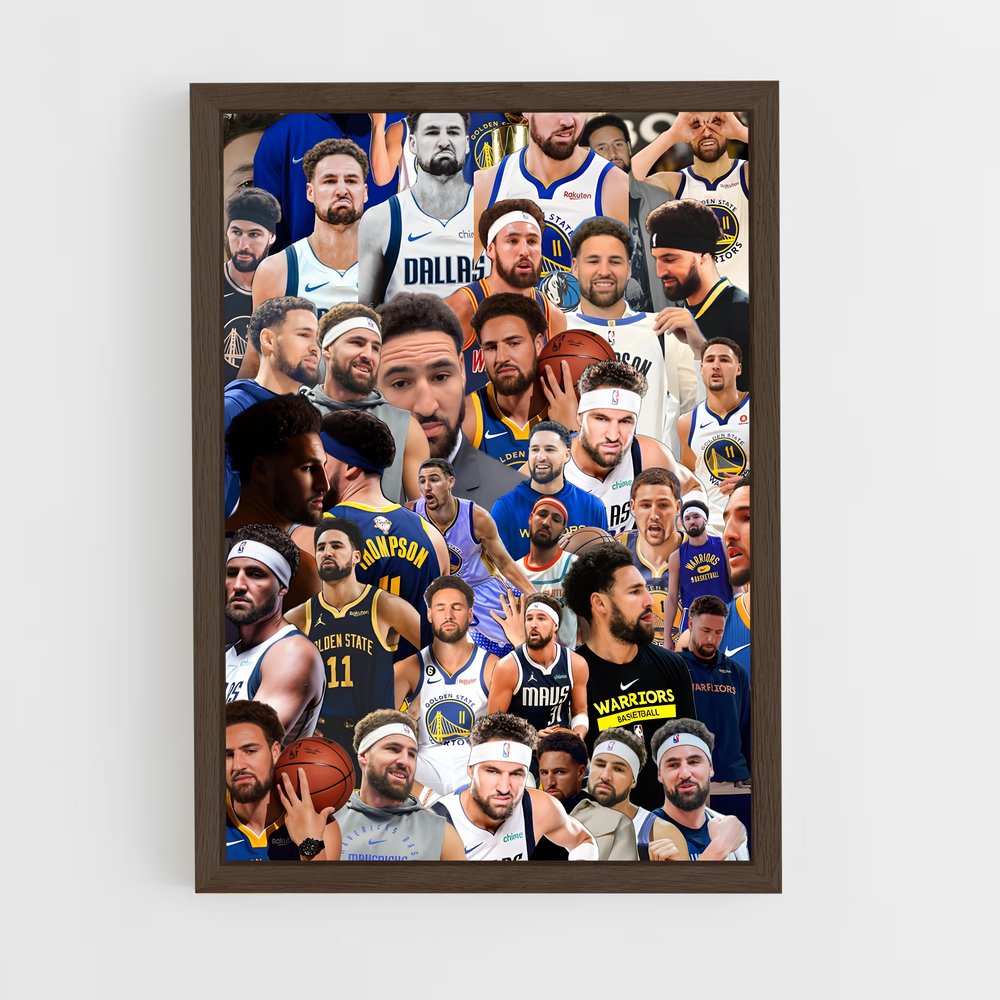 Poster Klay de thompson – affiche Basketball (vue 5)